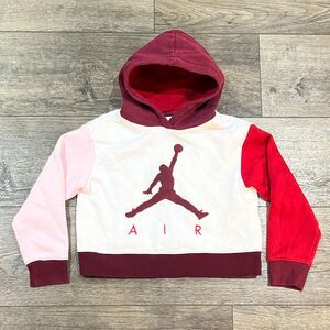 Nike Air Jordan Jumpman Colorblock Hoodie Sweatshirt - Girls Small (8-10 Years)